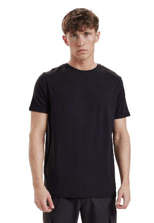 Resteröds O-neck T-shirt, Bambu, Fsc T-shirts Herr Svart XXL