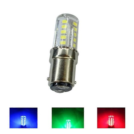 BA15D led blå 220v rød ba15d 220v grøn ba15d led 220v keramik led ba15d pære 220v hvid varm to kontakter 15mm lampesokkel