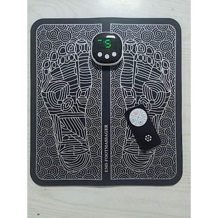 Ems fodmassagemåtte til neuropati-fodstimulator massageapparat til forbedret cirkulation og smertelindring af plantar fasciitis, muskelafslapning, 