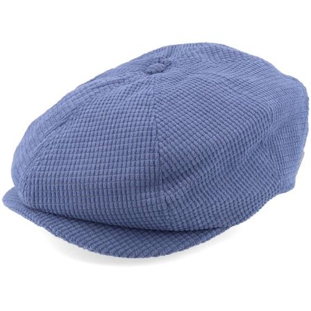 Brixton - Blå flatcap Keps - Brood Snap Cap Pacific Blue Flatcap @ Hatstore