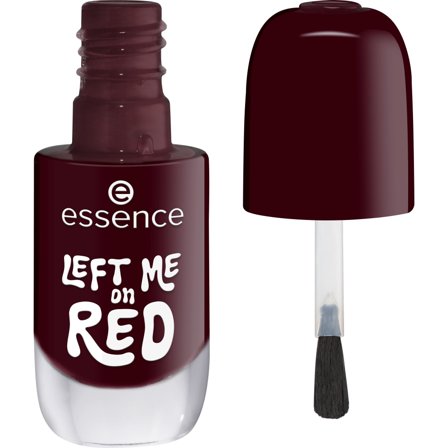essence gel nail smalto unghie effetto gel 12-LEFT ME on RED 8ml - Smalto Effetto Gel