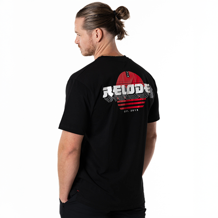 T-shirts Relode Tokyo T-shirt Sort - Bodyman.dk