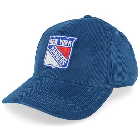 American Needle - NHL Ble adjustable Czapka Z Daszkiem - New York Rangers Corduroy Valin Royal Adjustable @ Hatstore