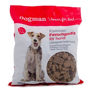 Dogman Klassiskt Favoritgodis för hund, 750 g