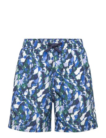 Björn Borg Borg Print Swim Shorts Blå