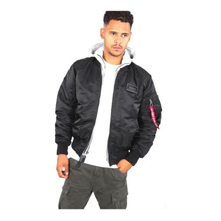 Alpha Industries Jakke Sort, Herre, Størrelse: M