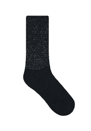 BleuForêt Kashmirsocka Sockor Dam Svart 36/38