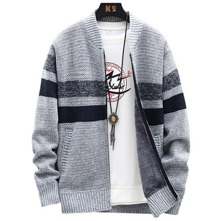 Herretrøje Kappa Strikket striktrøje Casual Jumper Yderbeklædning