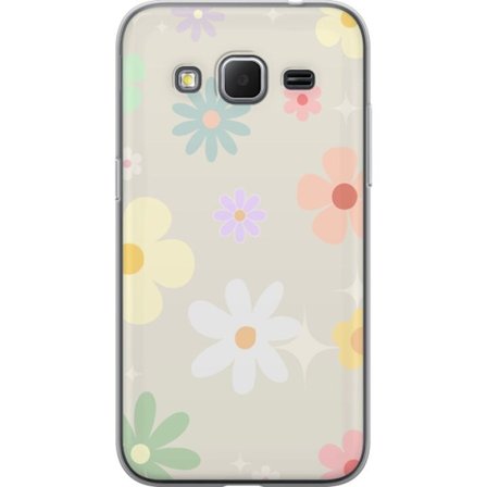 Mobilskal till Samsung Galaxy Core Prime med fejdande blommor