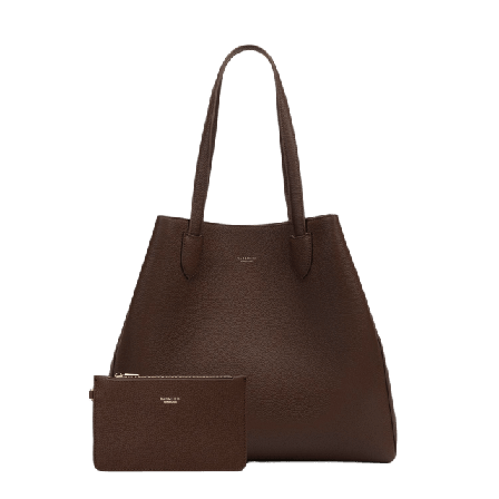 Carlheim Handväska Läder Evelyn Handväskor Dam Brun ONESIZE