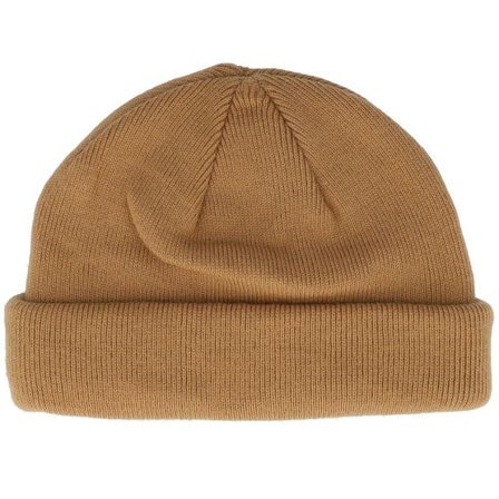 Beechfield - Beige shortbeanie Beanie - Biscuit Recycled Mini Fisherman Short Beanie @ Hatstore