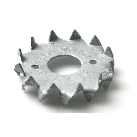 Arvid Nilsson 83326075 Hammaslevy Bulldog, 2-puolinen, FZV 75x26 mm, 100 kpl, Kiinnitys
