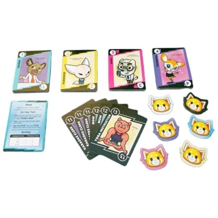 Aggretsuko Work/Rage Balance Kortspel
