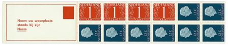 Holland 1970 - Frimærkehæfte NVPH PB8cF - Postfrisk