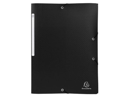 Exacompta Gummibandsmapp A4 svart - Lyreco - Kontorsmaterial - Mappar och plastfickor - Gummibandsmappar - Kartong