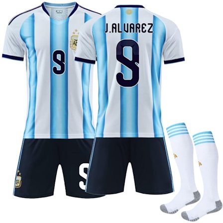 2026 VM Argentina Landslagsdrakt Nr. 9 Alvarez