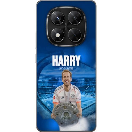 Kompatibelt Mobildeksel til Xiaomi Redmi Note 14 Pro Harry Kane Bayern München England 26 Bundesliga mål fotball angriper målscorer kraftig avslutter