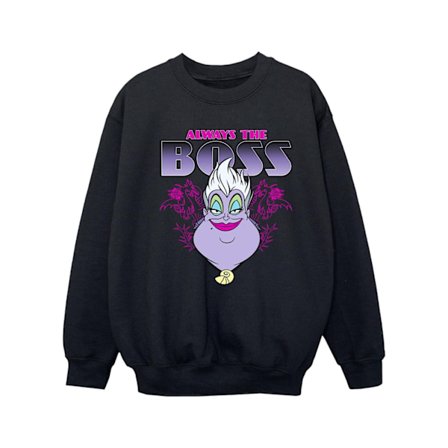 Disney Girls The Little Mermaid Ursula Mum Is The Boss Sweatshirt
