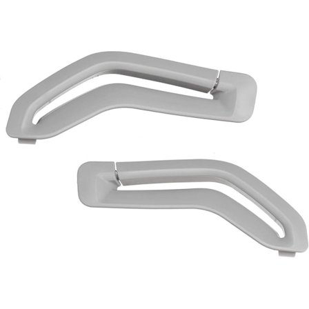 Til S60 S80 V70 XC90 Selestramme Guide Ring Sele Vælger Port Sele 39966529, 39966533, venstre og højre par, Grå