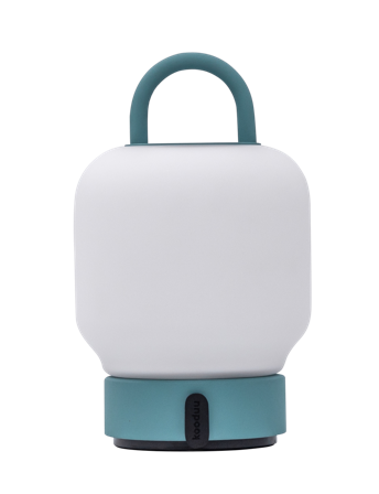 Kooduu Loome Lampe Smoke-Teal Oppladbar H21