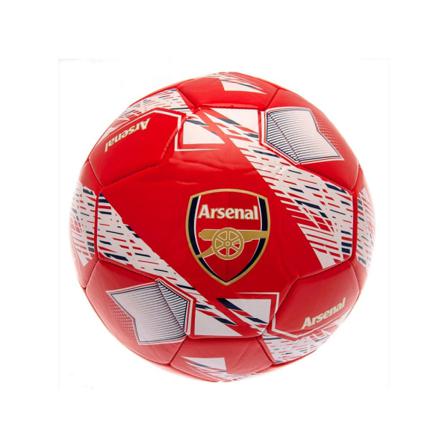 Arsenal Fc Nimbus Crest Football 5 Claret Röd/vit