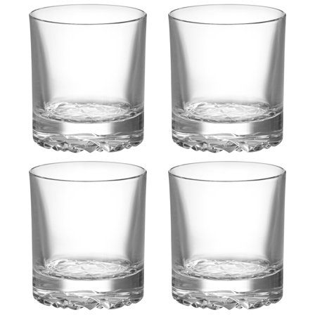 Orrefors Carat Old Fashioned glas 21 cl, 4 stk. - Klar | KitchenOne