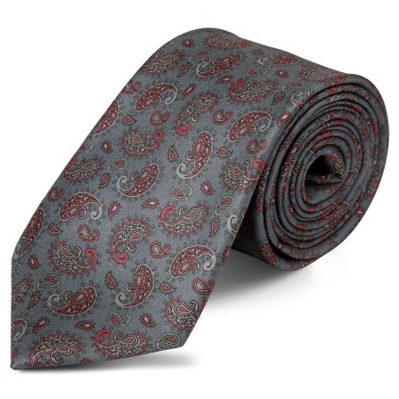 Braxton Silk Boho Tie for Men - Patterned Ties