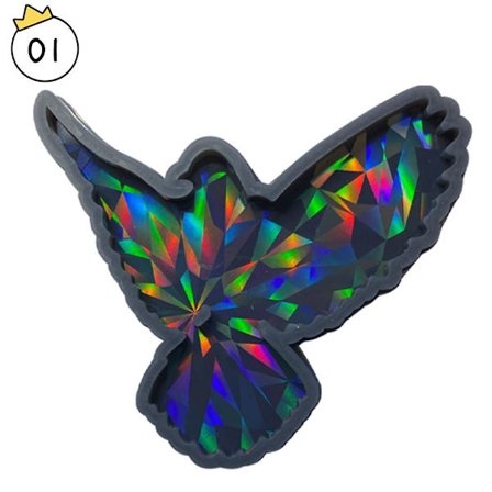 Eagle Avaimenperä Silikoni Mold Molds MUSTA 1 1