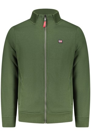 Norway 1963 Felpa Con Zip Uomo Verde