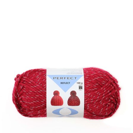 Trend-Tex Reflexgarn, 100 gr Sytillbehör Röd 100GR