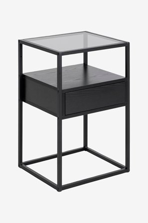 AC Design Furniture - Randolf yöpöytä - Harmaa - Yöpöydät - - Homeroom