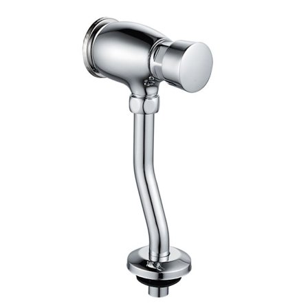 Urinalspyleventil i helkobber, skjult urinalspyleventil, selvlukkende forsinkelsesventil for offentlig toalettbad