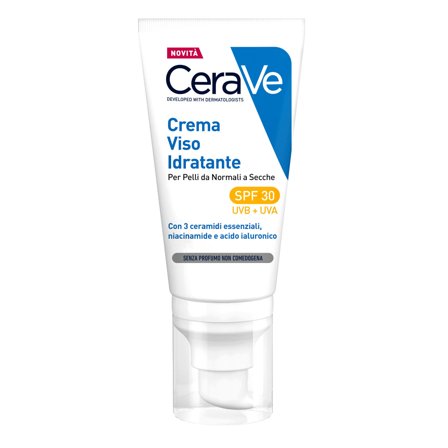 CeraVe Crema Viso Idratante SPF30 24 Ore con Acido Ialuronico