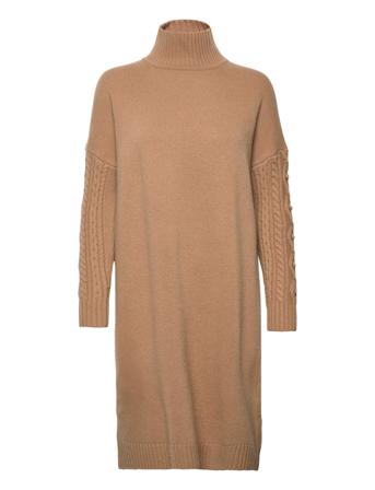 Ricard Knælang Kjole Beige Weekend Max Mara