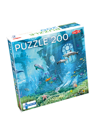 TACTIC Pussel Sjöäventyr 200 bitar Spel & Unisex Flerfärgad ONESIZE