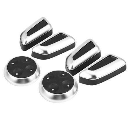 6 Knappskydd för säkerhetsbälteslås för Audi A3 A4 A5 A6 Q3 Q5