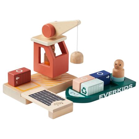 Wooden Container Port