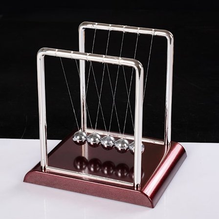 Bord Newton Cradle Balance Stålkulor Brädspel Småbarnsutbildning Leksaker Fysik Vetenskap Pendel Skrivbord Brädspel