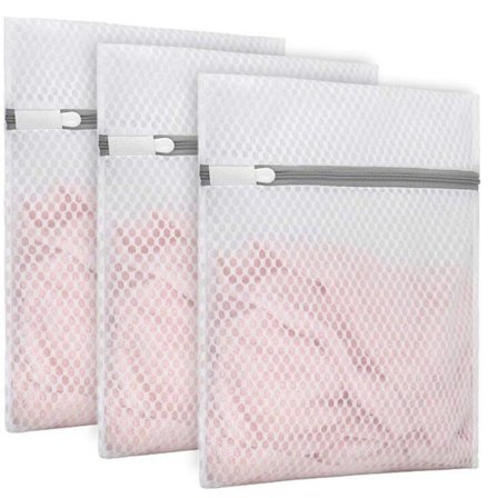 3-pak Vaskepose/Rejsepose - Vaskenet til vaskemaskine og tørretumbler