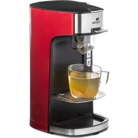 Løs- eller tepose te-maskine SENYA - Rød elkedel - Te Tid