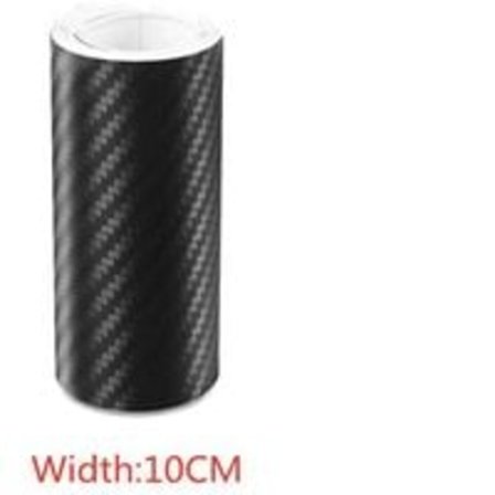 Nano kolfiber sidospegel klistermärke DIY bil klistra in skyddande St