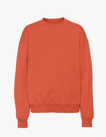 Organic Oversized Crew - Dark Amber - L