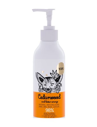 YOPE Yope Hand/Body Lotion Cedarwood & Bitter Orange - Nude - 300 ml