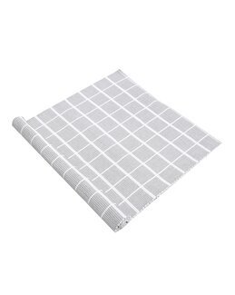 Ripsmatte Alexander Lys grå