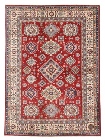 Oriental Kazak Fine Rug 177X242 Wool, Afghanistan