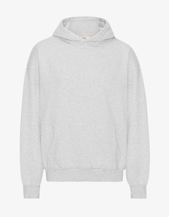 Organic Oversized Hood - Snow Melange - L
