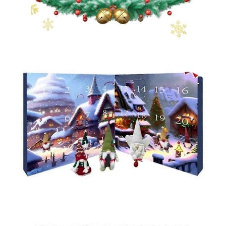 2024 Jule Nisse Adventskalender Jule Ankomstkalender (FMY)