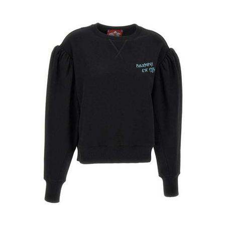 Philosophy di Lorenzo Serafini, Sweatshirts Zwart, Dames, Maat:L
