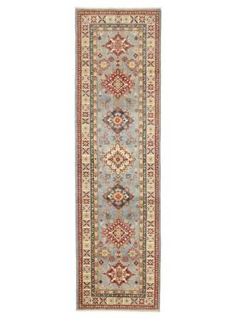 Kazak Fine Teppich 83X294 Läufer Wolle, Afghanistan