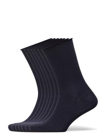Decoy Socks Org.cotton 7Pk Underwear Socks Regular Socks Blå Decoy